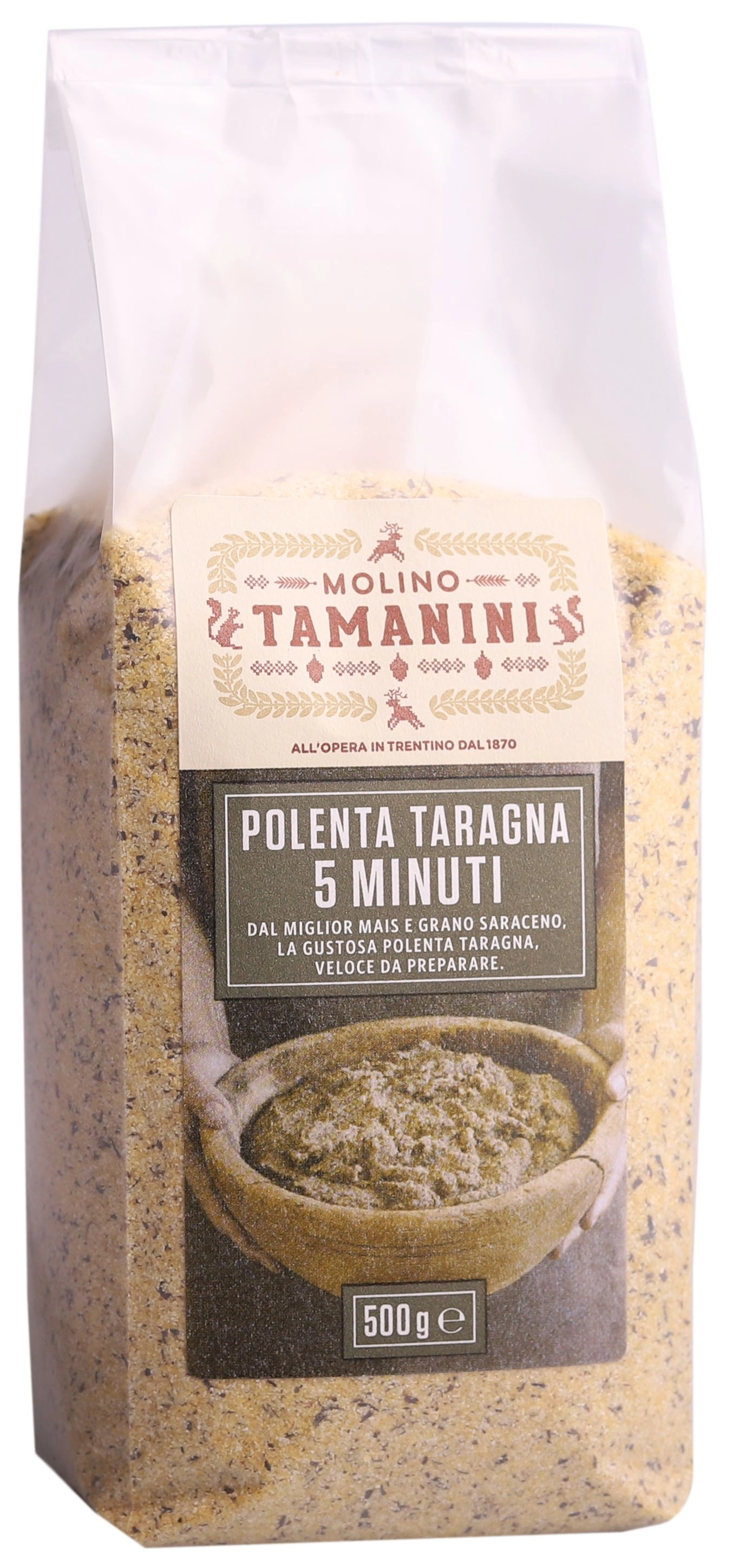 Polenta Taragna cornmeal 5 minutes