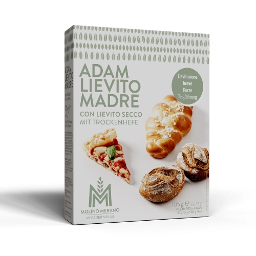 ADAM Lievito madre natural yeast with dried yeast