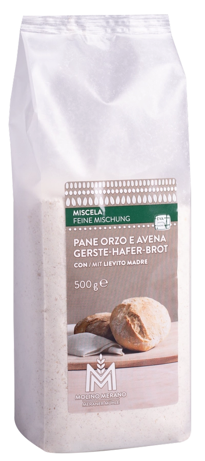 Gerste-Hafer Brot Backmischung