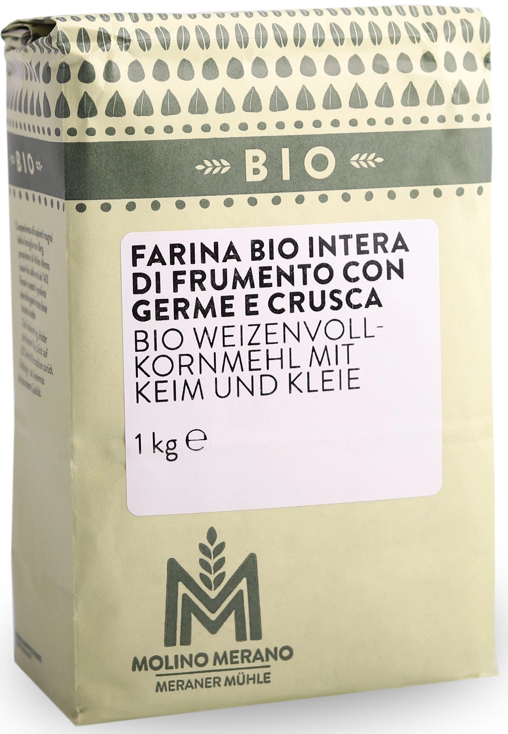 Organic wholemeal wheat flour with germ