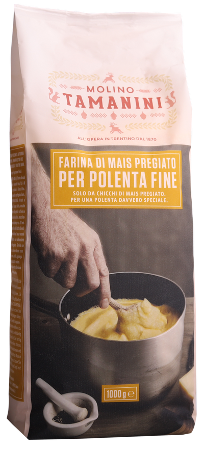 Maisgrieß gelb fein für Polenta