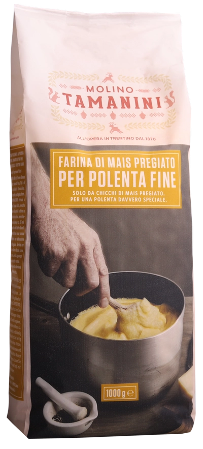 Maisgrieß gelb fein für Polenta