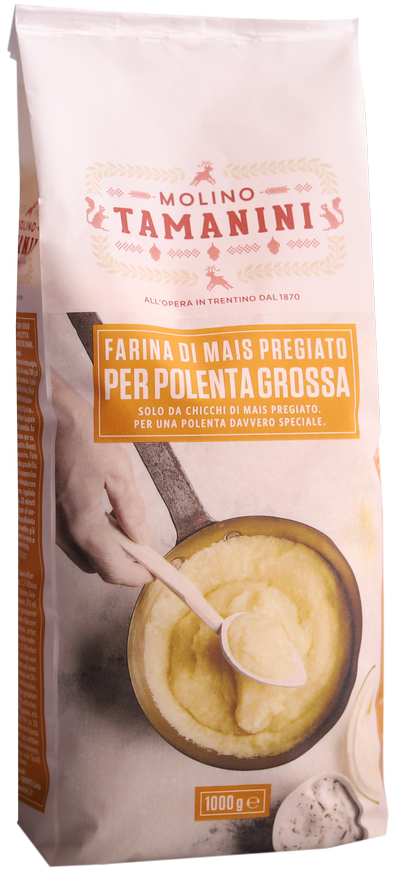 Maisgrieß gelb grob für Polenta