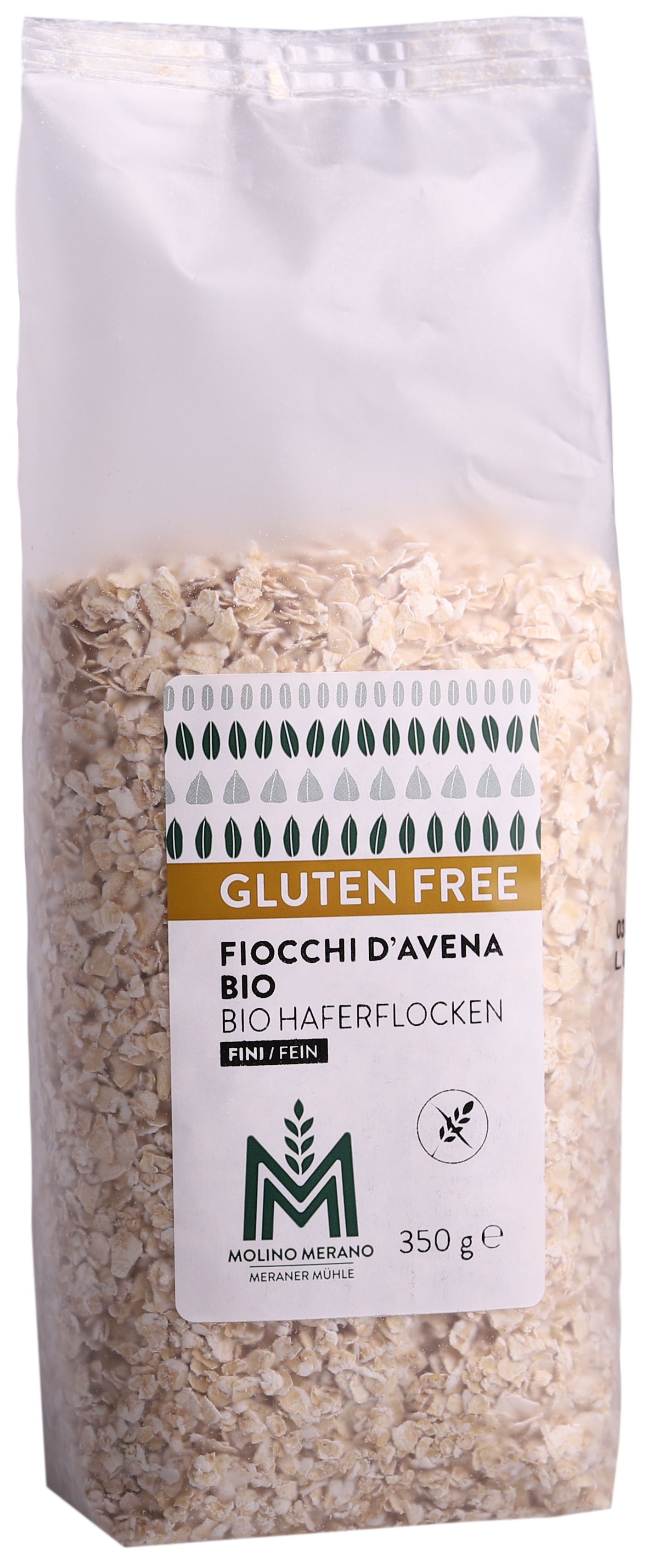 Fiocchi d'avena fini bio glutenfree - Molino Merano