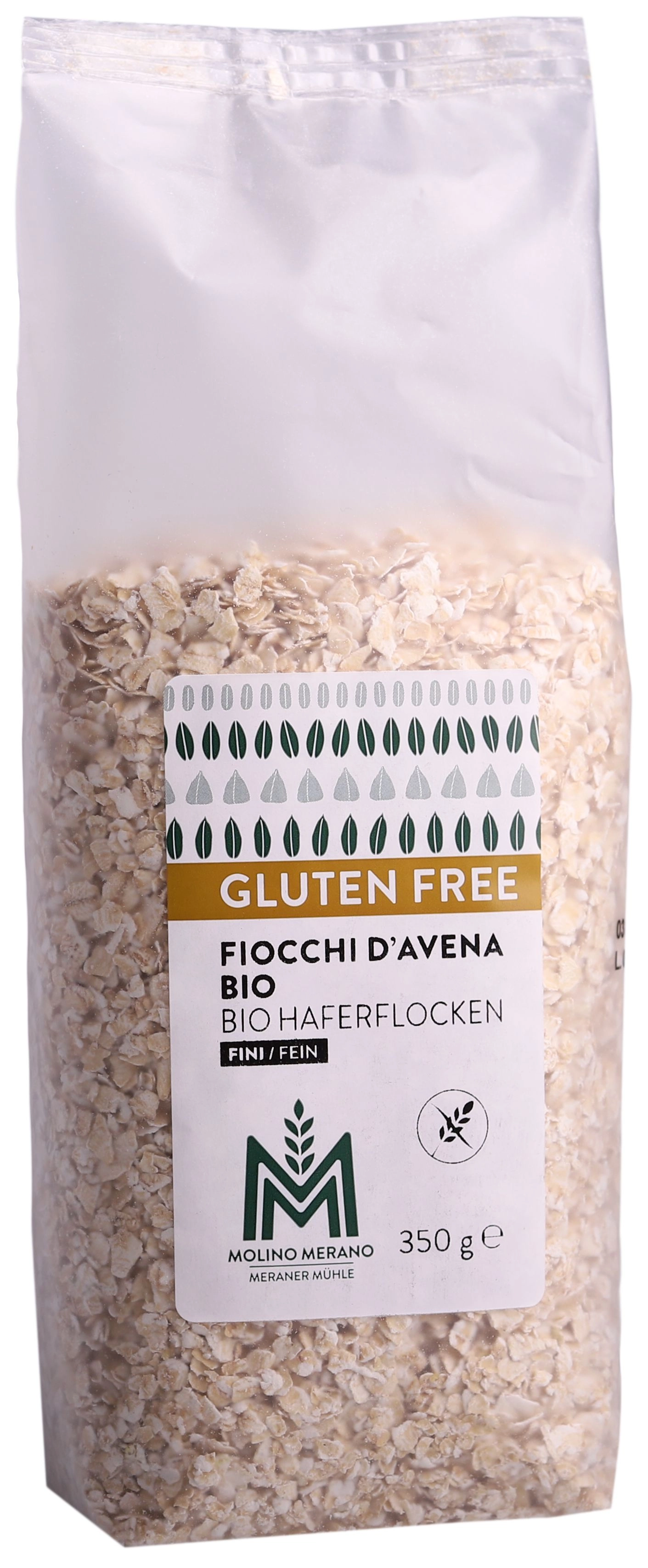 Organic oat flakes fine gluten free