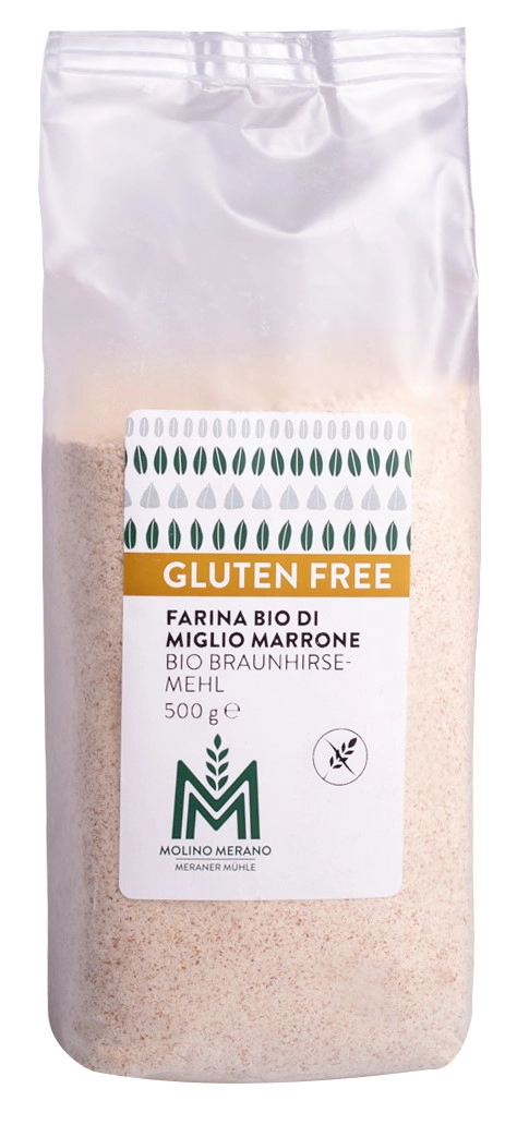 Organic brown millet flour gluten free