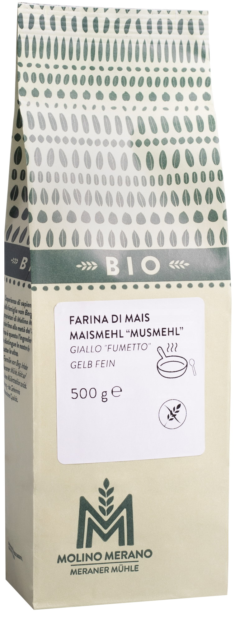 Bio Maismehl gelb glutenfrei