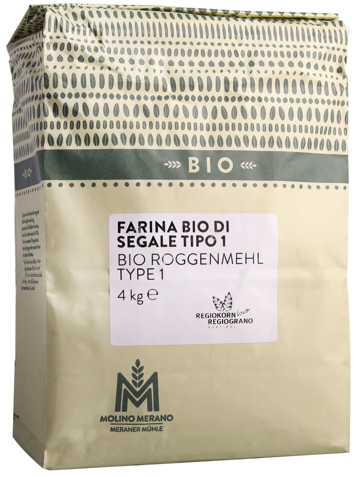 Organic rye flour Regiograno