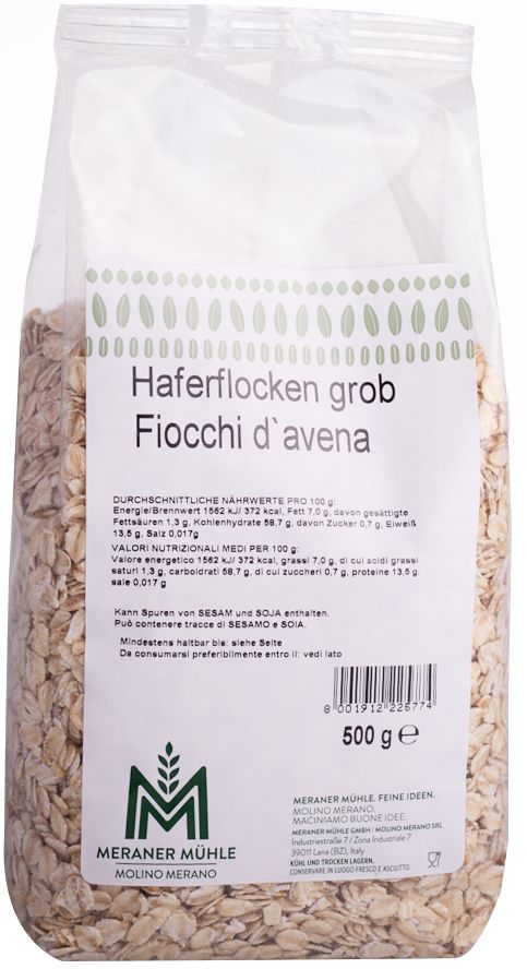 Haferflocken grob